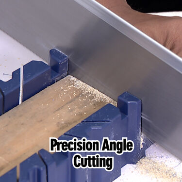 Hand-Powered Steel Mitre Box With Hand Saw (MHS1)