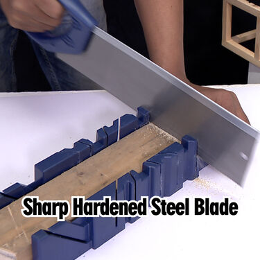 Hand-Powered Steel Mitre Box With Hand Saw (MHS1)