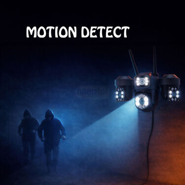 3 Lens WiFi Indoor & Outdoor Live CCTV Camera (CCTV39CS)