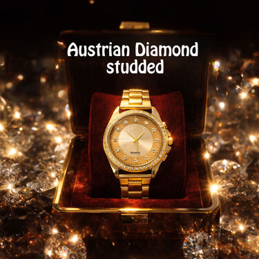 Mens Golden Watch - B1G1 (2MW19)