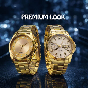 Mens Golden Watch - B1G1 (2MW19)