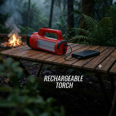 Rechargeable Long Range Emergency Torch (LL39)