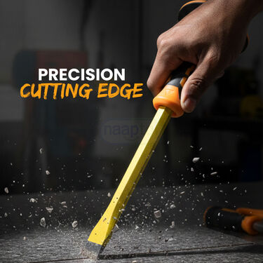 Heavy Duty Stone Chisel With Safety Grip (DSC1)