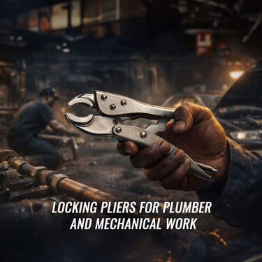 Locking Pliers For Plumber And Mechanical Work (WS07)