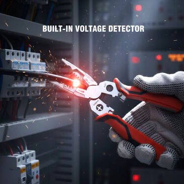 8 In1 Wire Stripping Pliers With Voltage Tester For Electrician (WS02)