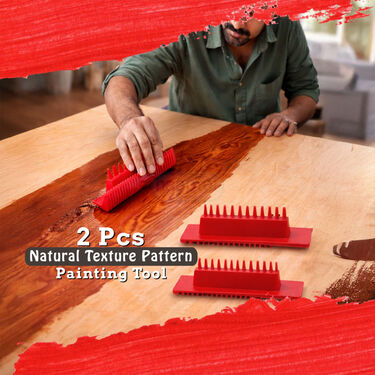 2 Pcs Natural Texture Pattern Painting Tool (PRT)