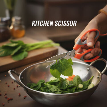 5 Pcs Fridge Cover Set + 10 Free Gifts with Kitchen Scissor (5FC9)