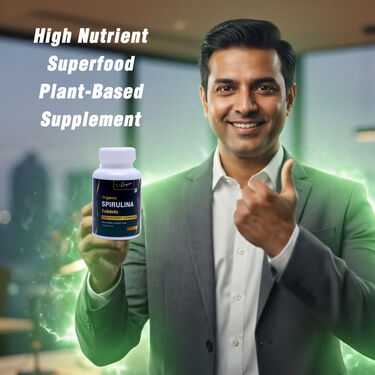 Green Spirulina Energy Tabs 1 Month Pack (NUTRA36)