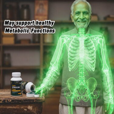 Green Spirulina Energy Tabs 1 Month Pack (NUTRA36)