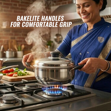 Stainless Steel Multi Kadhai + 16 Cavity Idli Rack (1MK3)