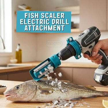 Fish Scale Scraper For Electric Drill (FS04)