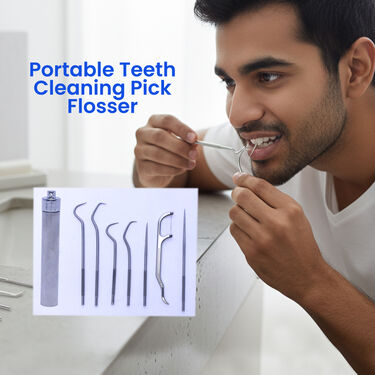Portable Teeth Cleaning Picks Flosser (PTC)