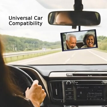 Car Visor Baby Safety Rear View Mirror (IRVM2)