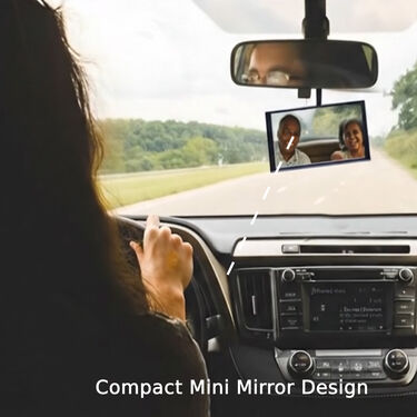 Car Visor Baby Safety Rear View Mirror (IRVM2)