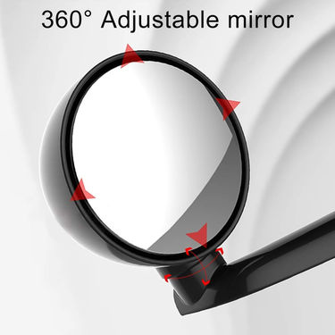 Adjustable Wide Angle Blind Spot Safety Mirror For Car (BM4)