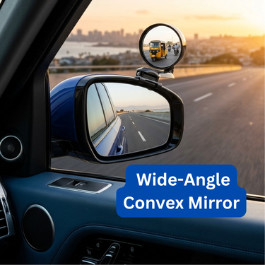 Adjustable Wide Angle Blind Spot Safety Mirror For Car (BM4)
