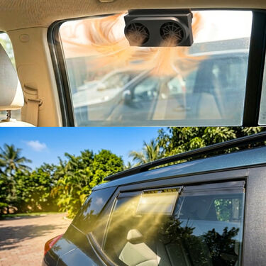 Solar Powered Heat Ventilator For Car (CHV1)