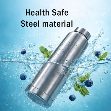 Pack of 3 Stainless Steel Water Bottles - 1 Ltr (3B9)