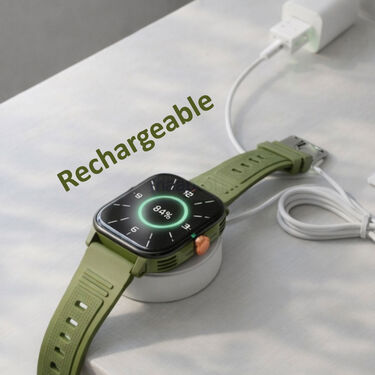 Full Screen Display Premium Bluetooth Calling Smart Watch (BCSW55CS)