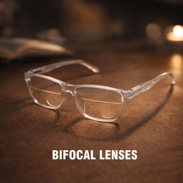 Full Frame Bifocal Adaptive Power Reading Glasses B1 G2 Free (3BORG15)
