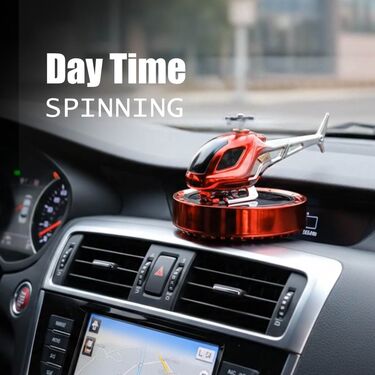 Car Dashboard Solar Powered Helicopter (CDSH)