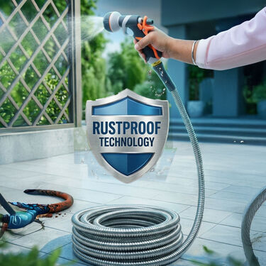 Heavy Duty Steel Garden Hose Pipe (HP8)