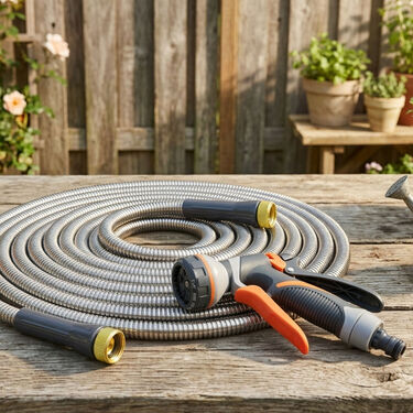 Heavy Duty Steel Garden Hose Pipe (HP8)