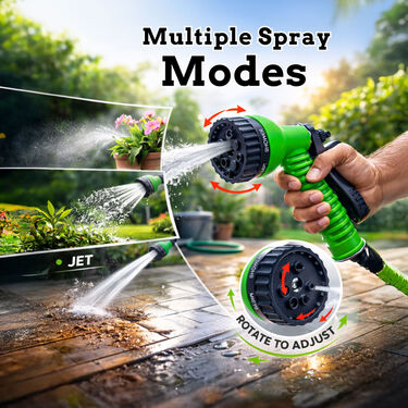 Multi Spray Water Gun With Connectors (MSWG4)