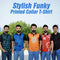 Pack of 5 Stylish Printed Color T-Shirt (5PT28)