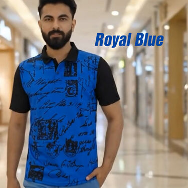 Pack of 5 Stylish Printed Color T-Shirt (5PT28)