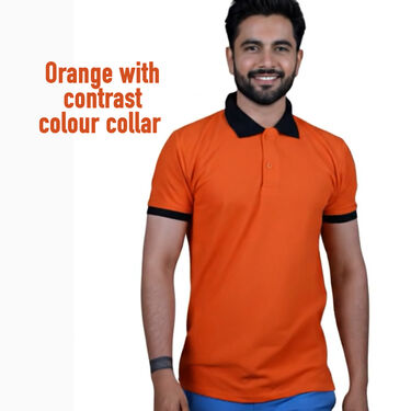 Pack of 2 Solid Collar T-Shirt (2ST1)