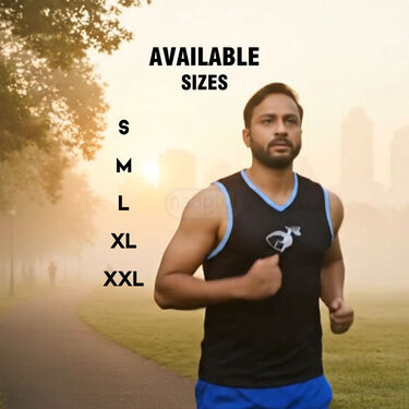 Pack of 5 Sleeveless Printed Vests For Men (5SL11)