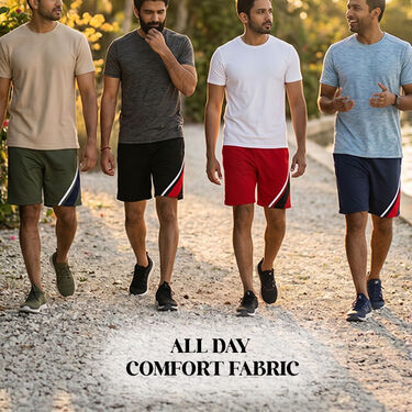 Pack of 4 Mens Comfortable Shorts (4MS5)