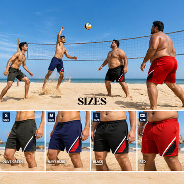 Pack of 4 Mens Comfortable Shorts (4MS5)