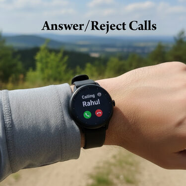 Round dial Premium Bluetooth Calling Smart Watch With 7 Strap (BCSW56)
