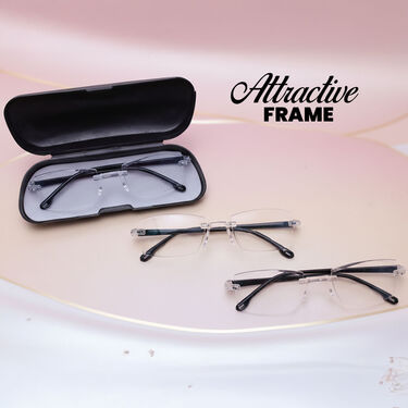 Rimless Bifocal Reading Glasses - Buy 1 Get 2 FREE (3BRG2)