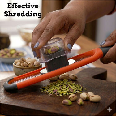 2 In 1 Ginger Garlic Dry Fruits & Vegetable Slicer Shredder (GC9)