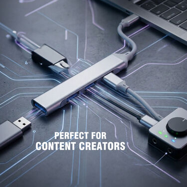 4 Port Type C Usb Hub (CDC19)