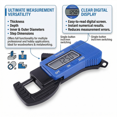 Digital Thickness Caliper Gauge (TG2)