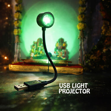 360 Degree Flexible USB Multicolor Sunset Light Projector (LL42)