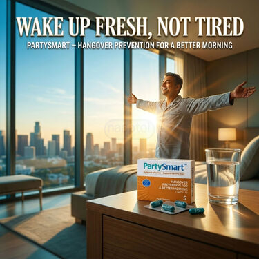 After Party Morning Refresh Support Capsules-Pack of 25 (NUTRA39)