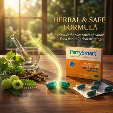 After Party Morning Refresh Support Capsules-Pack of 25 (NUTRA39)