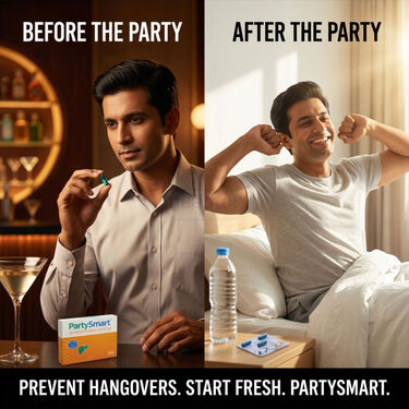 After Party Morning Refresh Support Capsules-Pack of 25 (NUTRA39)