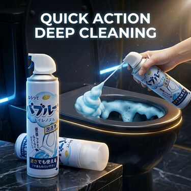 Quick Action Deep Cleaning Toilet Foam Cleaner (TFCS1) – Naaptol