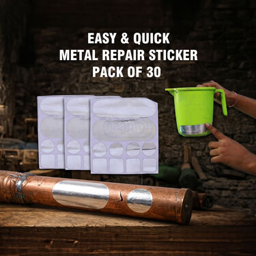 Easy & Quick Metal Repair Sticker Pack Of 30 (AS3)