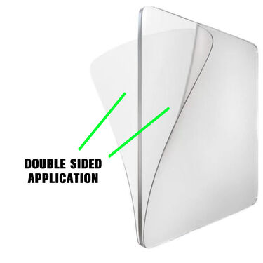Strong Grip Dual Side Adhesive Sticker Pack of 45 (AS4)