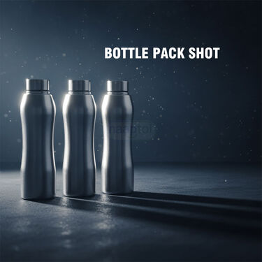Pack of 3 Stainless Steel Water Bottles - 1 Ltr (3B11)
