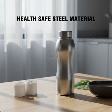 Pack of 3 Stainless Steel Water Bottles - 1 Ltr (3B11)