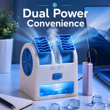 Mini Portable Cooler With Powerbank (CF1)