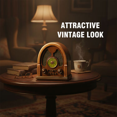 Vintage Radio With Bluetooth (BLS23)